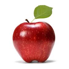 Outside Red Apples