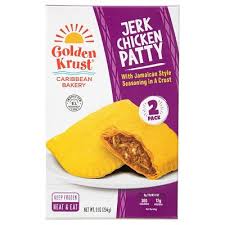 Golden Krust Jerk Chicken Patties 9 Oz