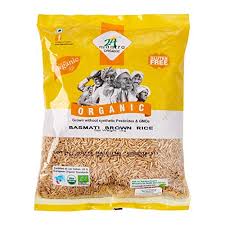 24 Mantra Organic Brown Basmati Rice, 10 lb