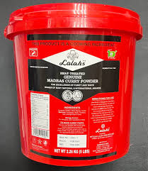 Lalahs Curry Pdr Bucket 5 lb