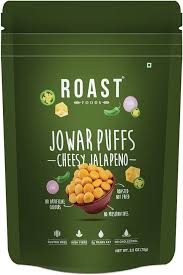 Roast Jowar Puffs Chessy Jalapeno 70g