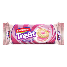 Britannia Treat Strawberry Cookies 3.52 oz