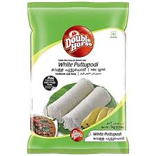 Double Horse White Puttu Podi, 1kg