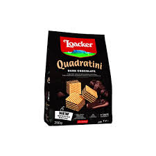 Loacker Quadratini Dark Chocolate 8.82 Oz 250 g
