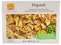 Deep Papadi Traditional Chickpea Flour Crisps 12.3 oz