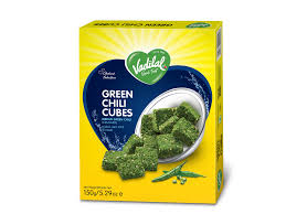 Vadilal green chulli cubes 150g
