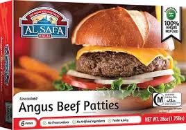 Al Safa Beef Patties Uncooked 28 oz