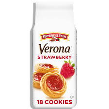 Pepperidge Farm Verona Strawberry Thumbprint Cookies 6.75 oz (18 Count)