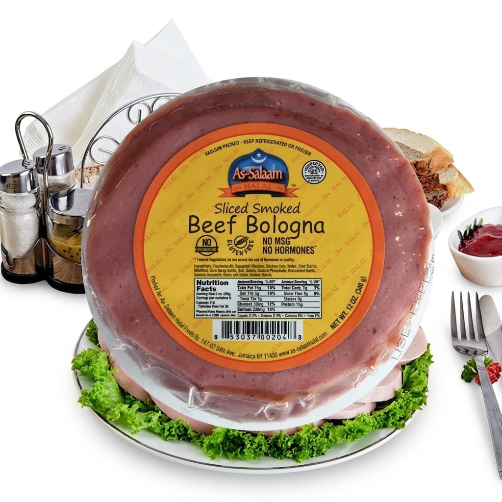 AS SALAAM BEEF BOLOGNA 16 oz