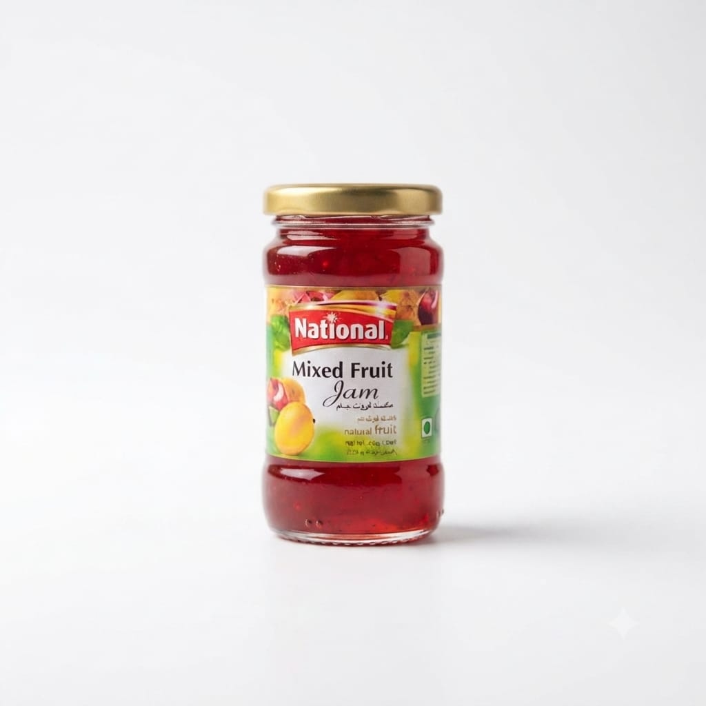 National Jam Mixed Fruit, 440 Gm