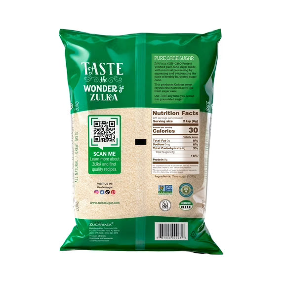 Zulma pure Cane Sugar 4lb