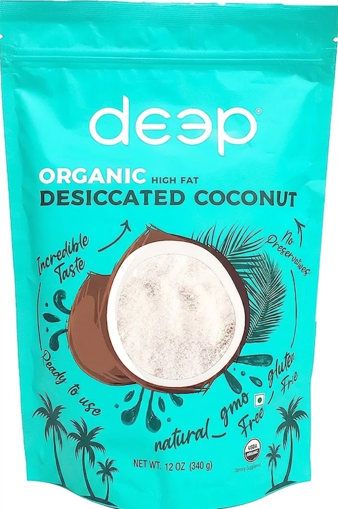 Deep Organic Desiccated Coconut 12 oz
