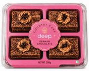 DEEP EGGLESS CAKE GERMAN CHOCOLATE : 280 G