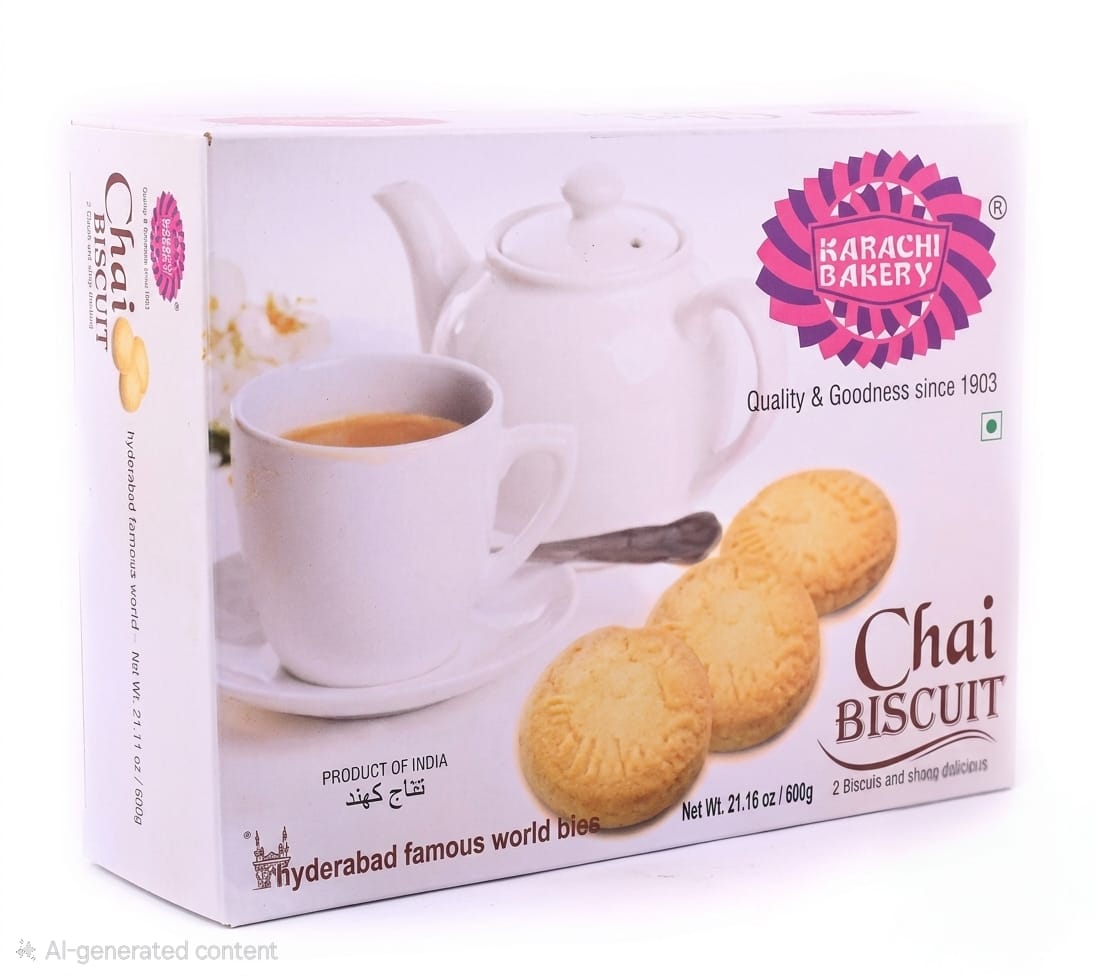 Karachi Bakery Chai Biscuit 21.16 oz