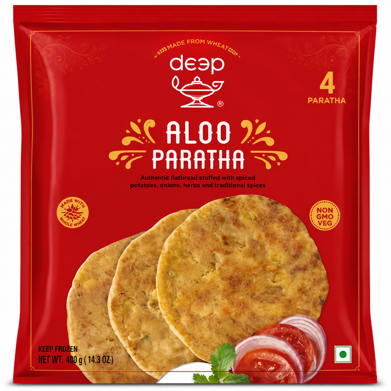 Deep Aloo Paratha 383gm