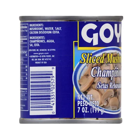 Goya Sliced Mushrooms 7 oz