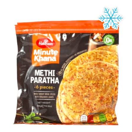 Haldirams Methi Paratha, 6 Pcs