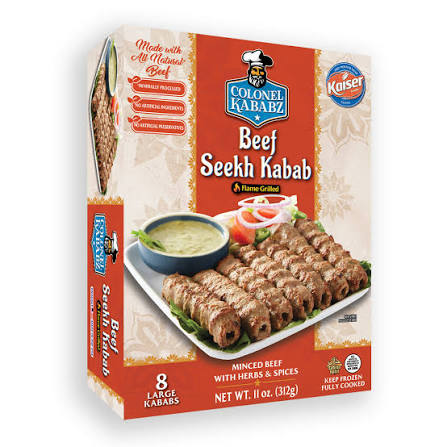 COLONEL KABABZ BEEF KABAB : 312 G
