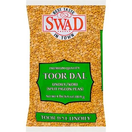 Toor Dal Plain (Swad), 4 Lbs
