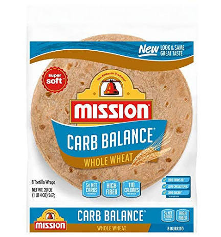 Mission W Wheat Tortillas : 8 Ct