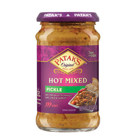 Patak's Hot Mixed Pickle 10 oz