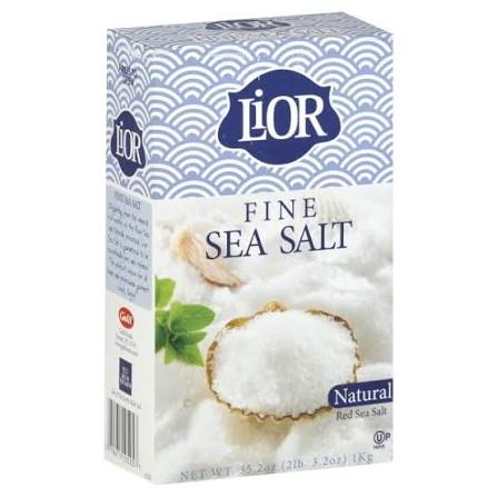 Lior Fine Sea Salt 35.2 lb