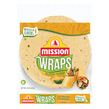 Mission Wraps Jalape‚  Cheddar Tortillas 15 oz