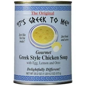 Its Greek To Me Gourmet Greek Style Chicken Soup 20.2 oz