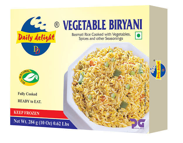 Daily Delight Vegetable Biriyani 10 oz