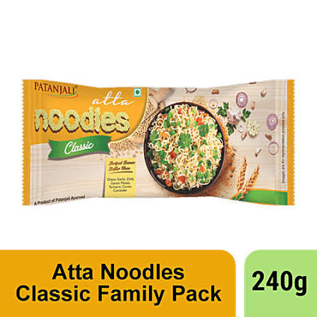 Patanjali Atta Noodles Classic, 240 g