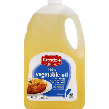 Krasdale vegetables oil 1 Gal