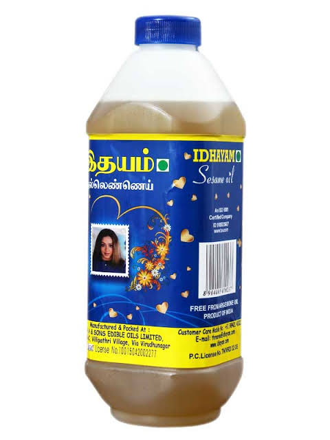 Idhayam Sesame Oil 1 Lt