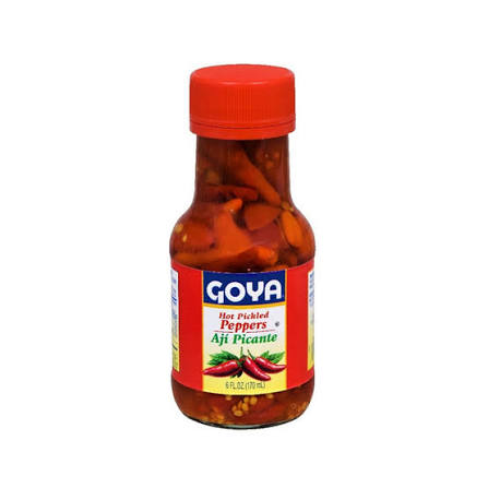 Goya Hot Pickled Peppers 6 oz
