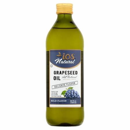 Ios Natural Grapeseed Oil : 34fl Oz