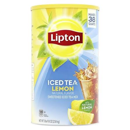 Lipton Iced Tea Mix Lemon, 38 Qt
