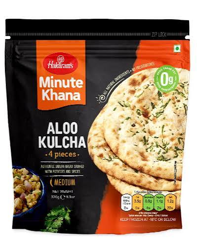 Haldirams Aloo Kulcha, 4pc