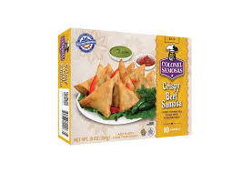 Colonel Samosas Crispy Beef Samosa, 10pcs