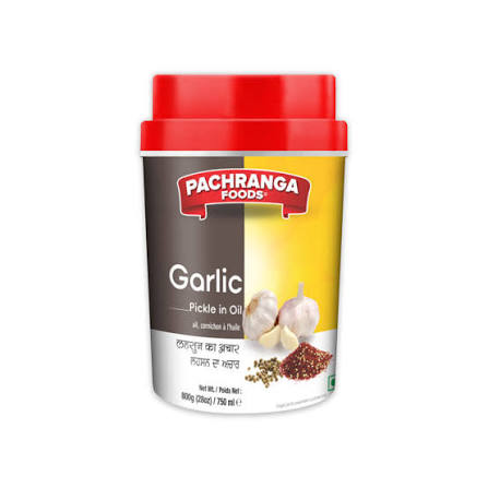 Pachranga garlic pickle in oil 750ml