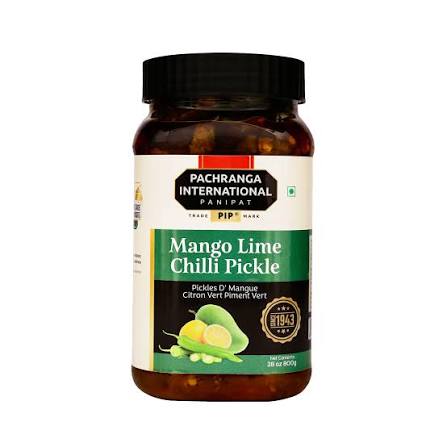 Pachranga lime & chilli pickle 800g