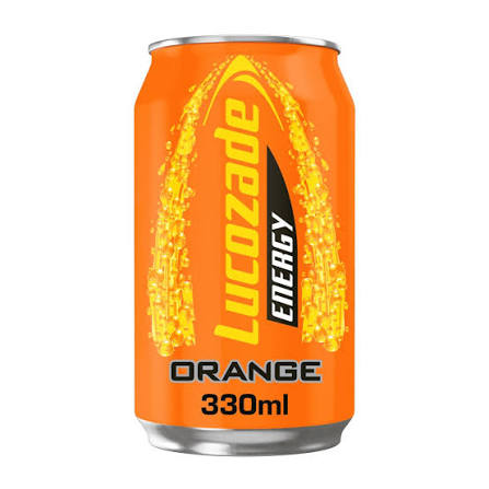 Lucozade energy drink orange 330 ml