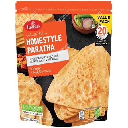 Hr Home Style Paratha 1.2 Kg