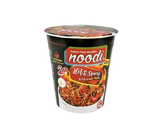 Noodi Hot And Spicy Cup Noodles : Each