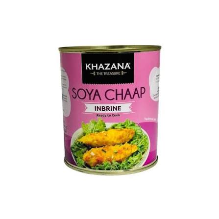 Khazana soya chaap inbrine 850g