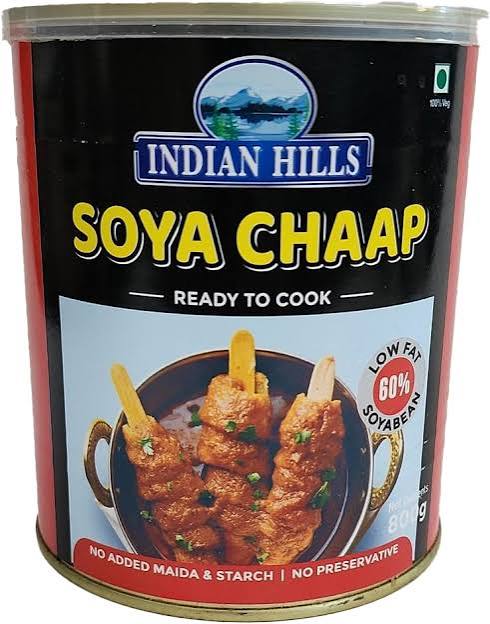 Indian hills soya chaap 800g