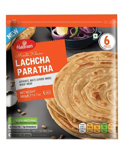 Haldiram's Minute Khana Lachcha Parantha, 6 pieces