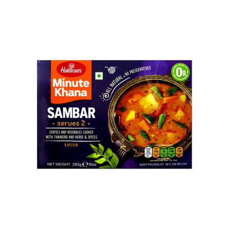Haldiram's Minute Khana Sambar 283 g