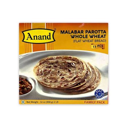 Anand Whole Wheat Porotta 32 oz