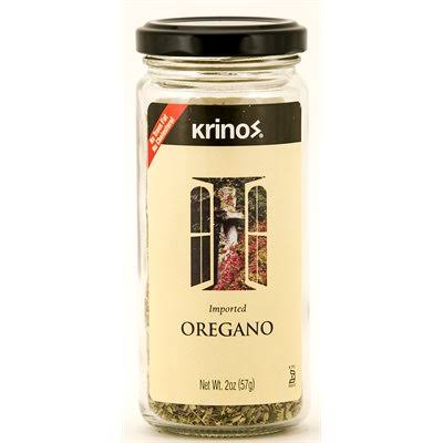 Krinos Greek Oregano Aromatic & Rich In Flavor 2 oz