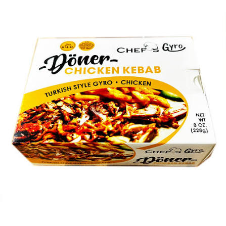 Chefs Gyro Chicken Kabab : 228 g