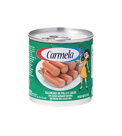 Carmela Salchichas De Pollo En Caldo de Pollo Original (142g)